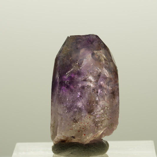 Seltene Skelett Phantom Amethyst Spitze Brandberg, Namibia 25*13*11mm #14289