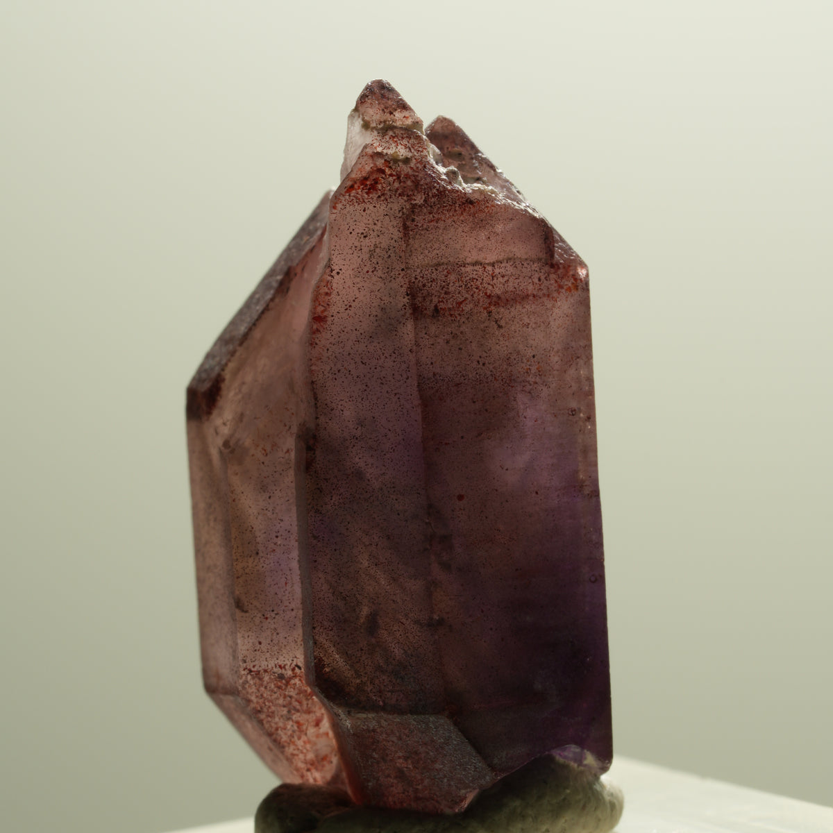 Skelett Phantom Amethyst Doppelender Spitze Brandberg, Namibia 32*17*15mm #14291