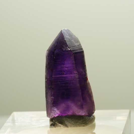 Seltene Skelett Phantom Amethyst Spitze Brandberg, Namibia 21*11*9mm #14298