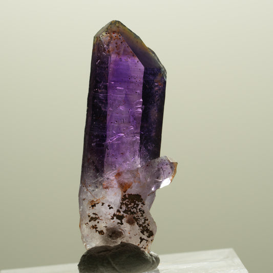 Seltene Skelett Phantom Amethyst Spitze Brandberg, Namibia 31*11*6mm #14303
