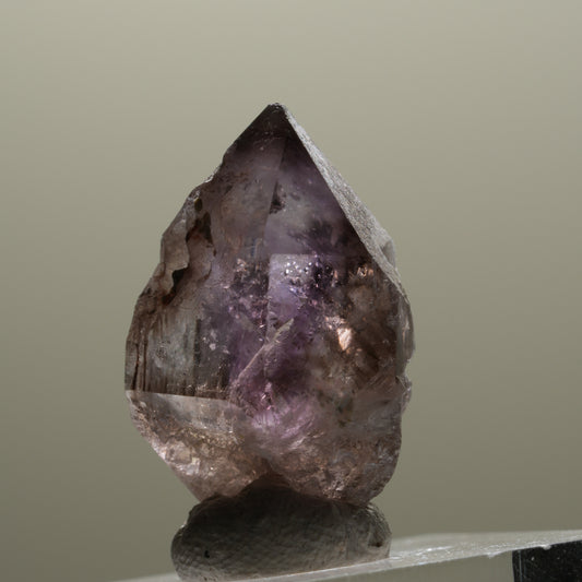 Seltene Phantom Amethyst Skelett Zepter Spitze Brandberg, Namibia 25*18*16mm #14314