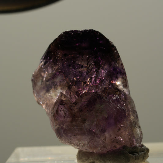 Seltene Skelett Phantom Amethyst Spitze Goboboseb, Namibia 21*15*14mm #14333