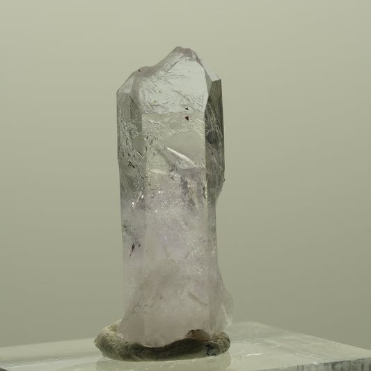 Harlekin Lemurian Phantom Amethyst Spitze Streep Mine, Goboboseb, Namibia 26*11*9mm #14386