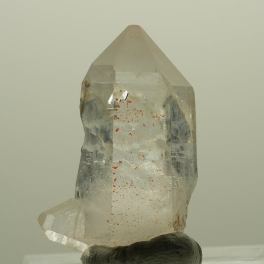 Lemurian Rauchquarz mit Hämatit Streep Mine, Goboboseb, Namibia 28*17*14mm #14397
