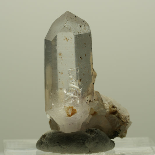 Harlekin Lemurian Phantom Amethyst Gruppe Streep Mine, Goboboseb, Namibia 27*16*15mm #14398
