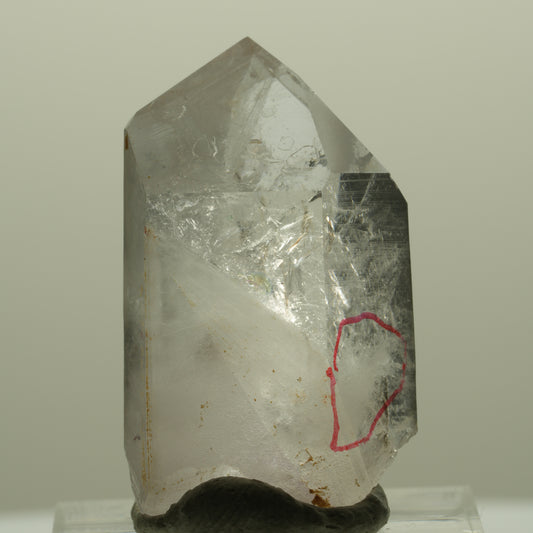Enhydro Harlekin Skelett Phantom Amethyst, 1x Blase Streep Mine, Namibia 35*20*15mm #14427