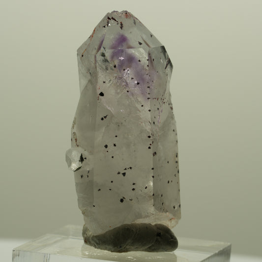 Harlekin Skelett Phantom Amethyst Spitze Streep Mine, Goboboseb, Namibia 39*21*13mm #14435