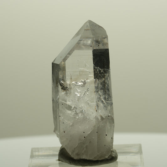 Lemurian Phantom Amethyst mit Hämatit Streep Mine, Goboboseb, Namibia 37*15*14mm #14437