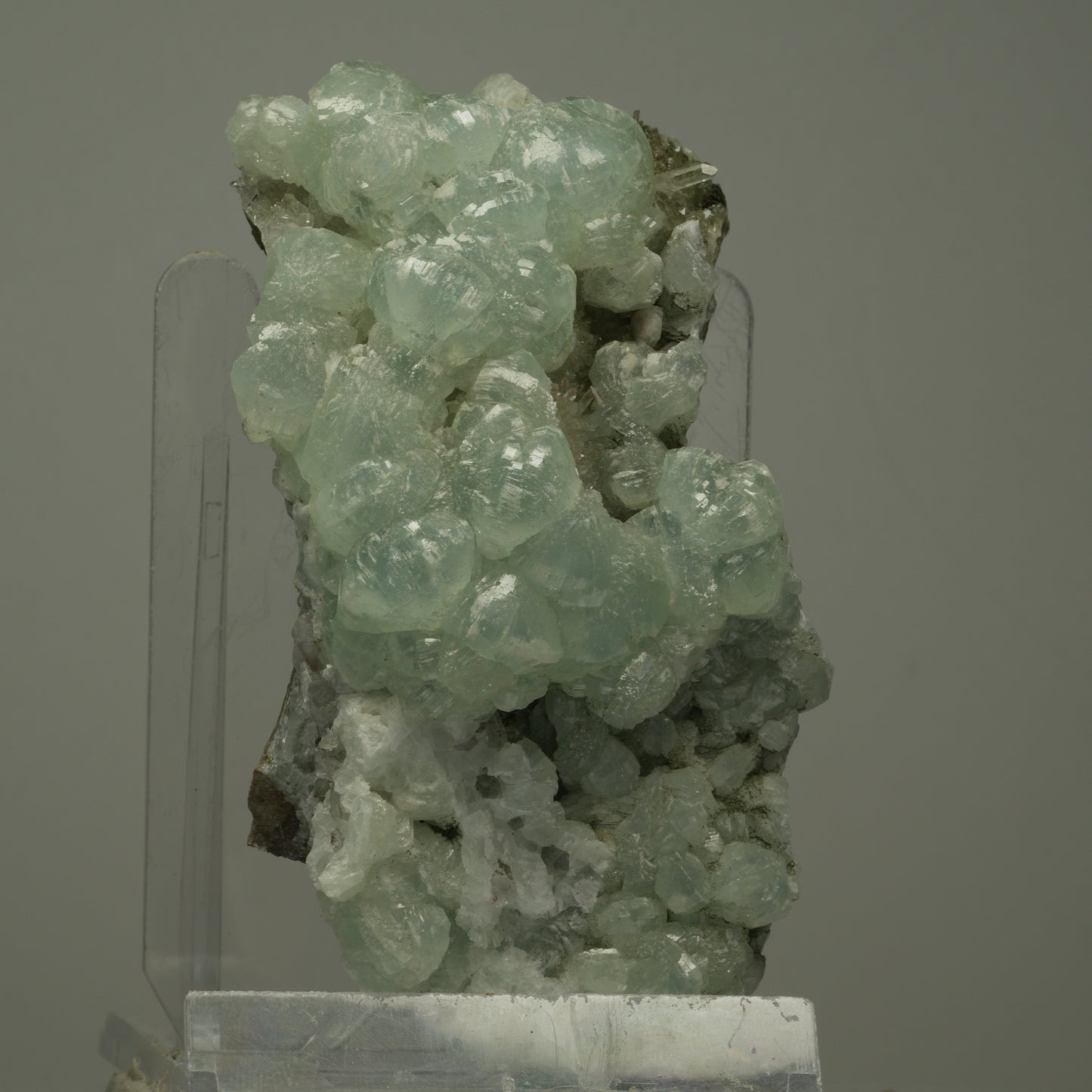 Große Starburst Quarz, Prehnit Epidot auf Matrix Streep Mine Namibia 102*57*53mm #14508