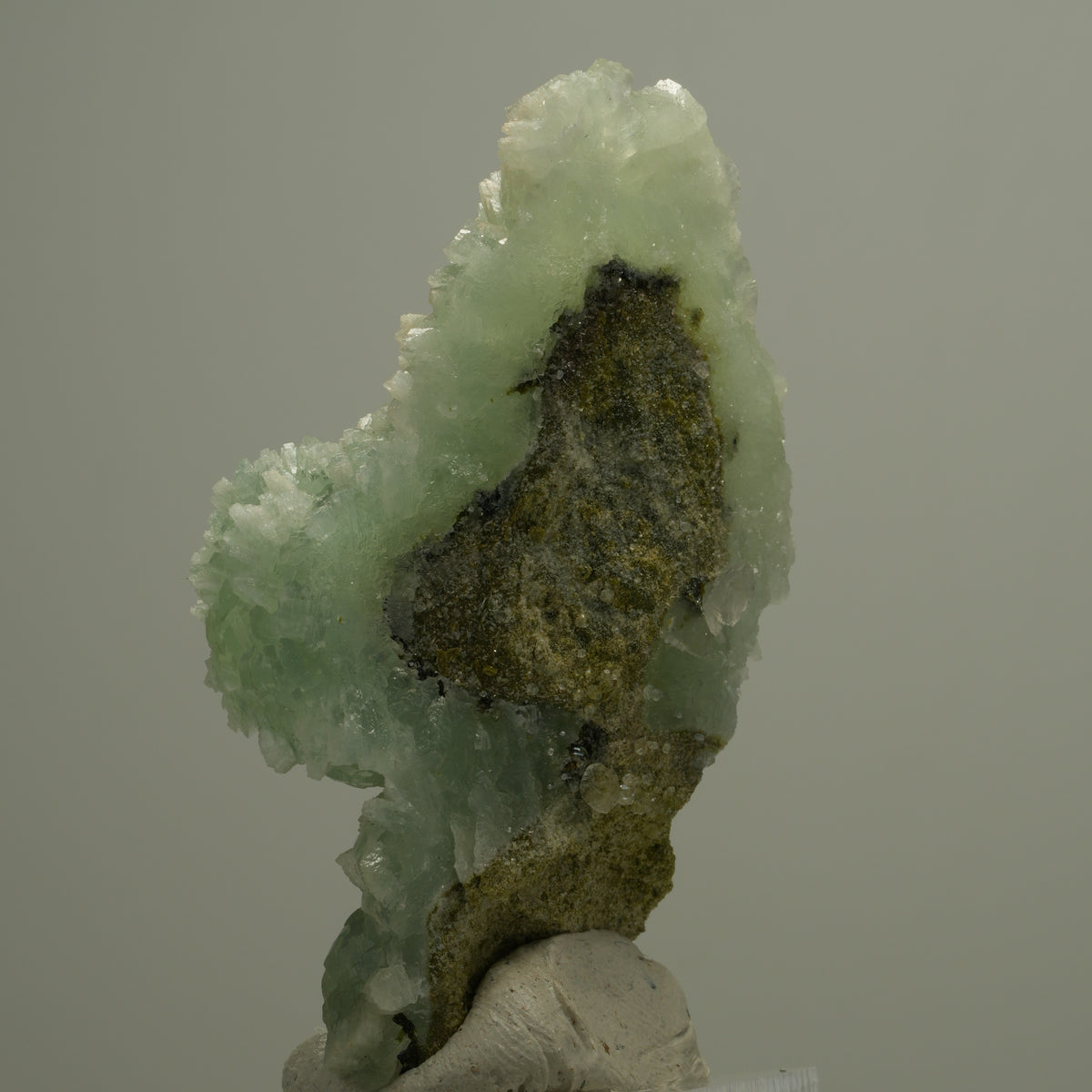 Seltene Prehnit, Epidot Stufe Streep Mine, Goboboseb, Namibia 60*36*24mm #14529