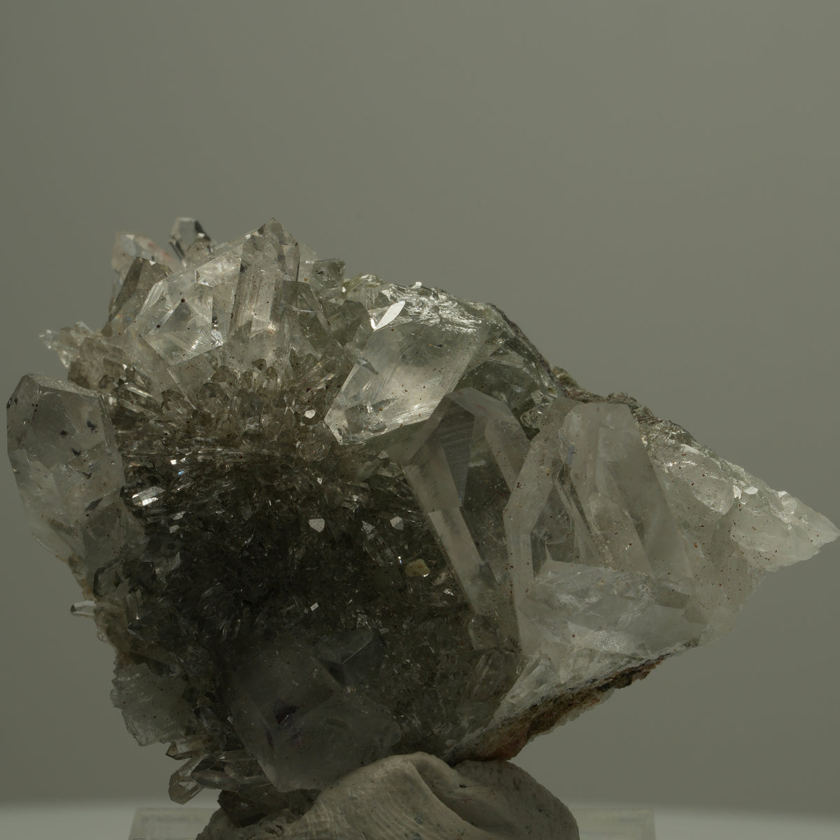 Harlekin Starburst Quarz, Amethyst, Prehnit, Epidot, Matrix Streep Mine Namibia 39*37*20mm #14543