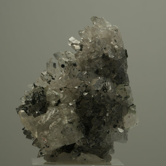 Quartz Starburst, hématite, analcime, calcite, épidote, matrice Streep Mine Namibie 52*42*24mm #14544