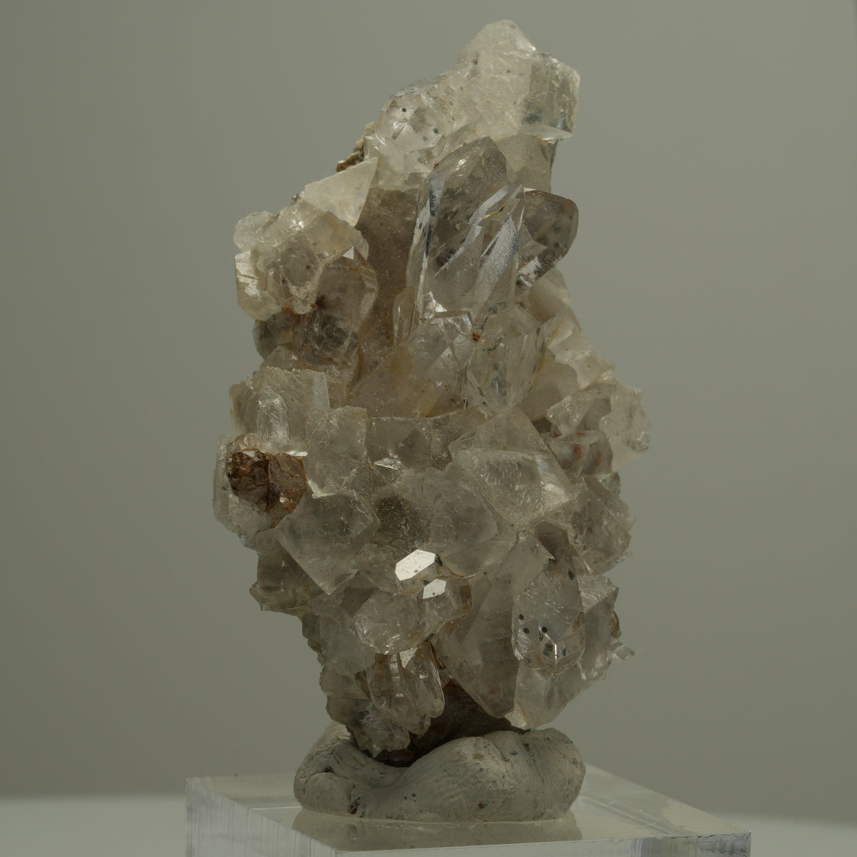 Hämatit Quarz, Calcit auf Matrix Streep Mine Namibia 55*30*18mm #14548