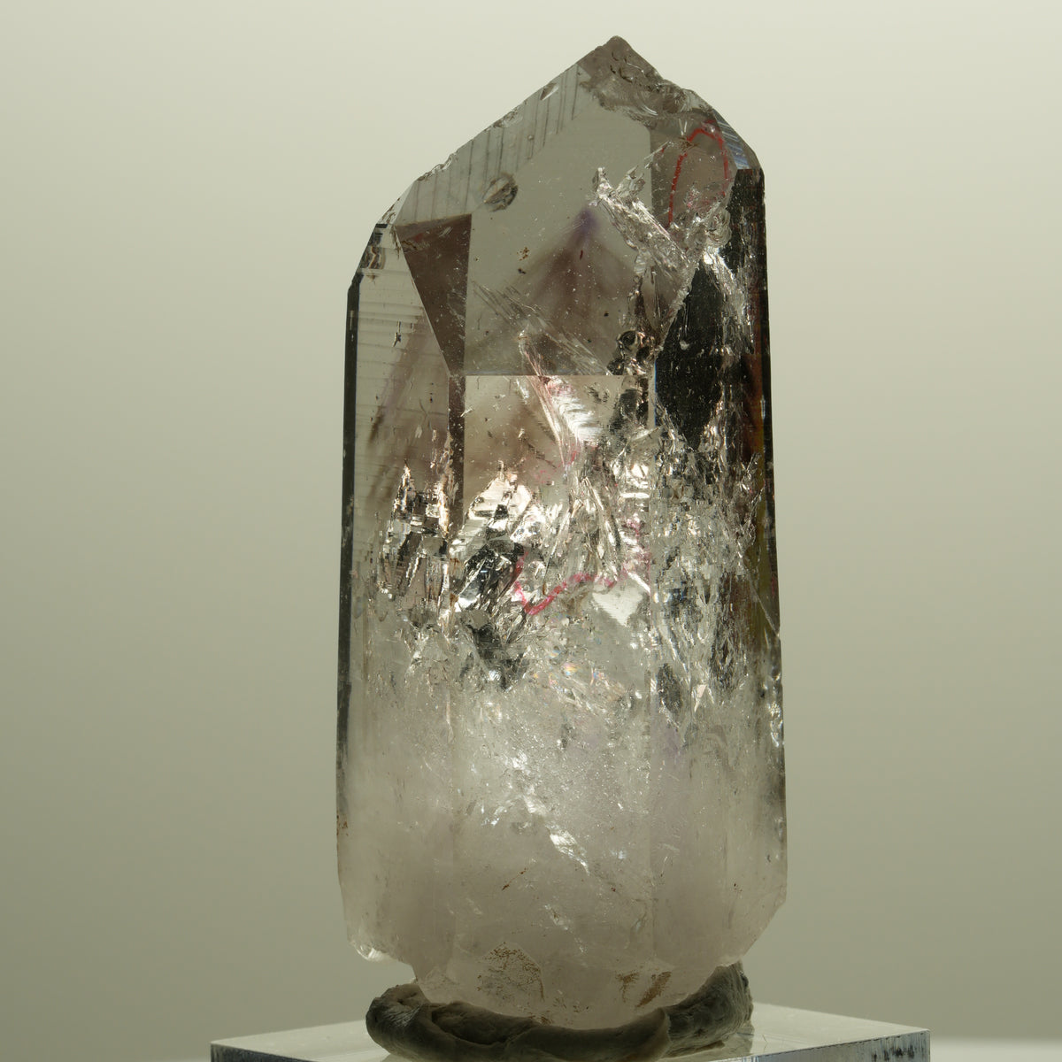Enhydro Lemurian Phantom Amethyst, 6x Blase + Partikel Streep Mine, Namibia 56*25*24mm #14570