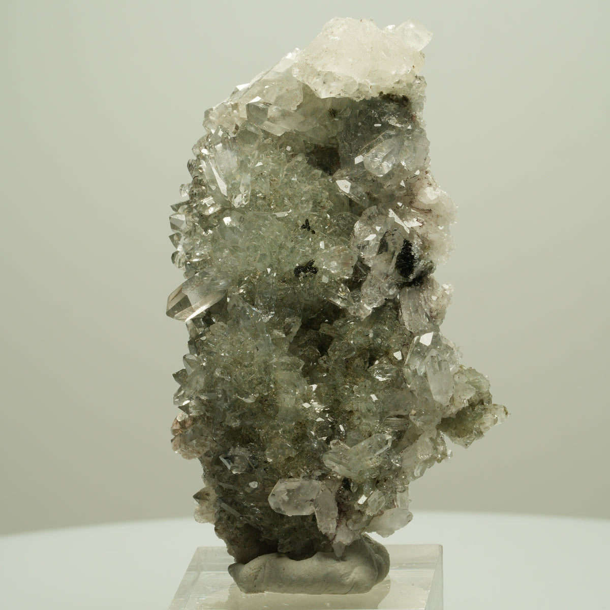 Starburst Quarz, Calcit, Analcim, Epidot, Matrix Streep Mine, Namibia 68*41*24mm #14661