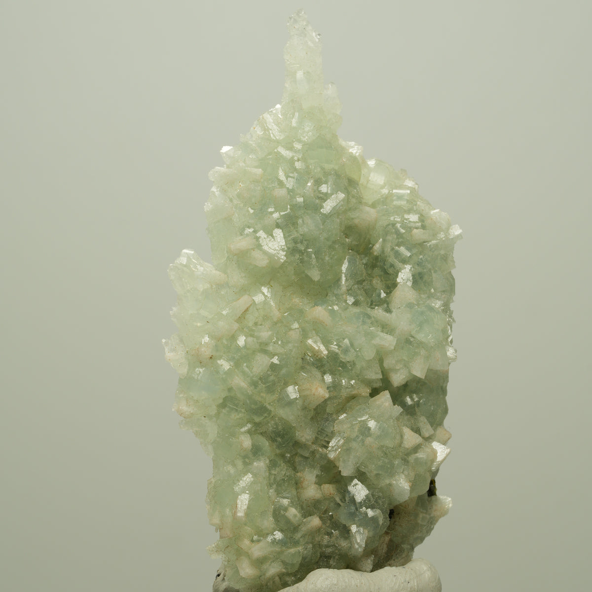 Seltene Prehnit, Epidot, Calcit Stufe Streep Mine Goboboseb Namibia 66*37*17mm #14680