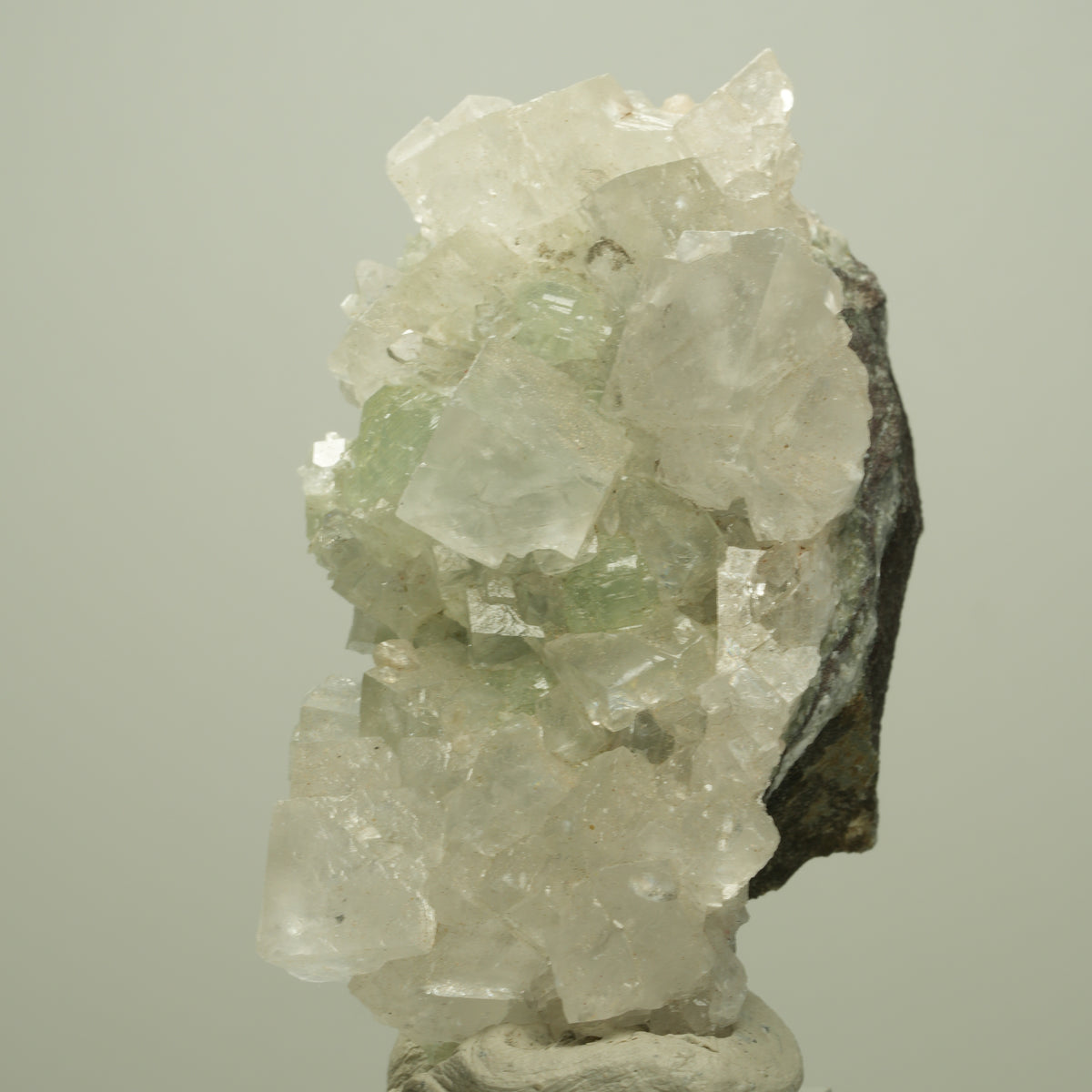 Starburst Quarz, Prehnit, Calcit, Analcim, Epidot, Matrix Streep Mine, Namibia 70*40*38mm #14709