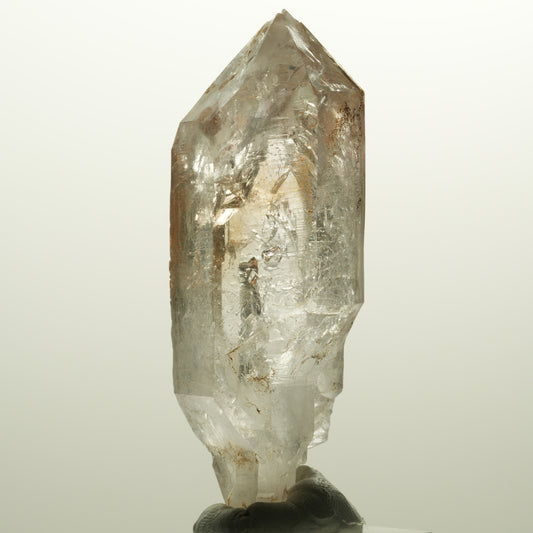 Enhydro Skelett Phantom Rauchquarz Doppelender, 1x Blase Goboboseb, Namibia 73*29*22mm #14734