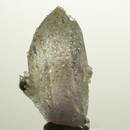 Lemurian Phantom Amethyst mit Analcim, Hämatit Streep Mine, Goboboseb, Namibia 54*27*31mm #14780