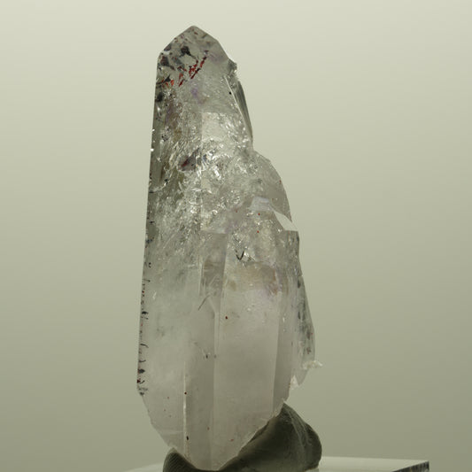 Harlekin Lemurian Skelett Phantom Amethyst Streep Mine, Goboboseb, Namibia 50*20*17mm #14814