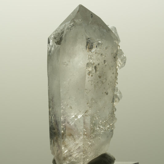 Lemurian Skelett Phantom Amethyst mit Analcim Streep Mine, Goboboseb, Namibia 56*29*21mm #14817
