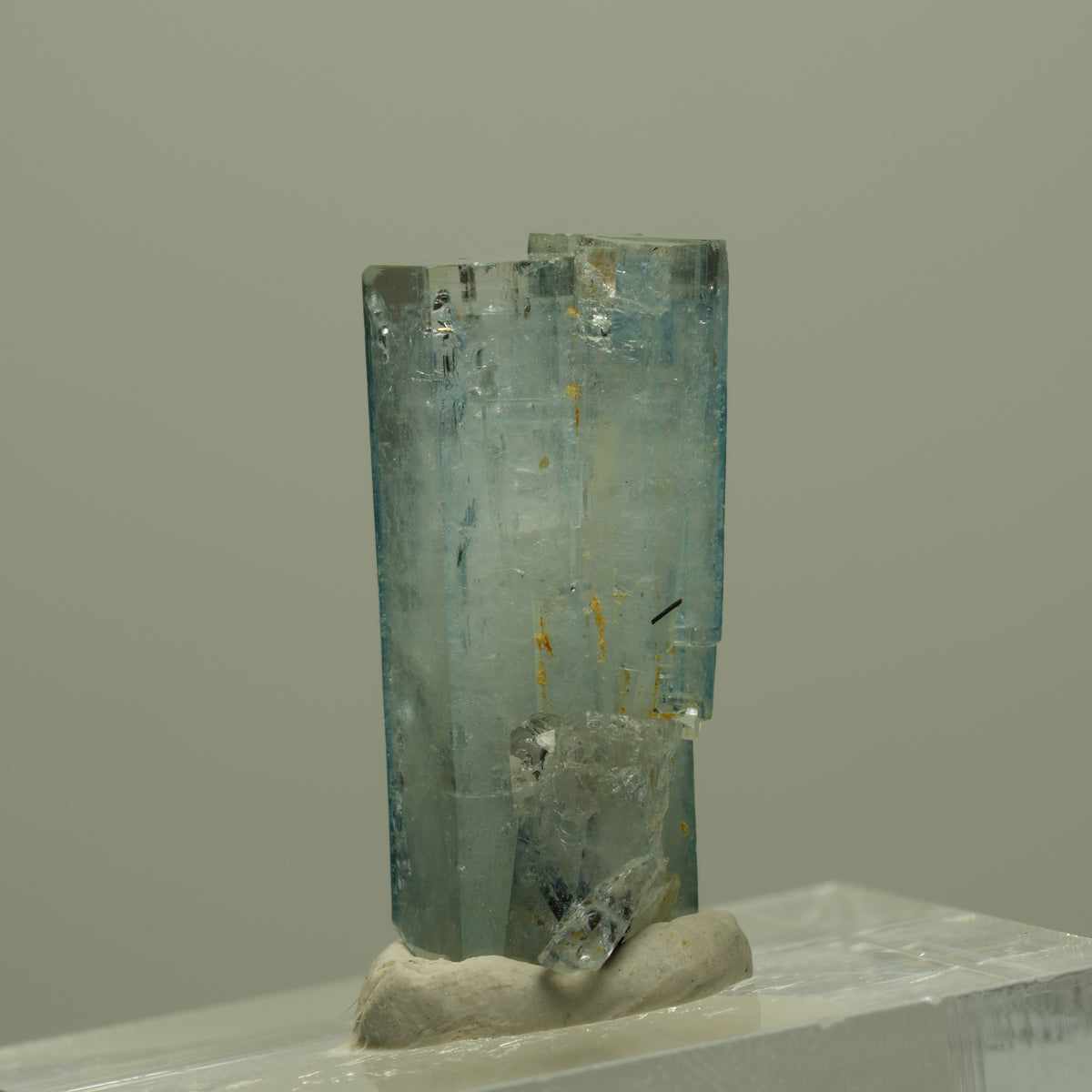 Aquamarin, Schörl Turmalin, Muskovit Stufe Erongo, Namibia 23*17*10mm #14950