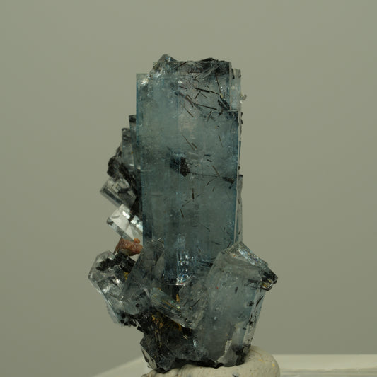 Seltene Aquamarin, Schörl Turmalin Stufe Erongo, Namibia 29*17*14mm #14965