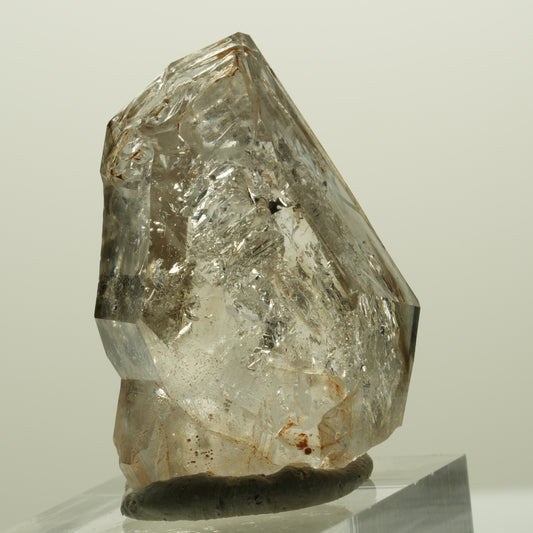 Skelett Fenster Phantom Rauchquarz Zepter Spitze Goboboseb, Namibia 36*24*19mm #14990