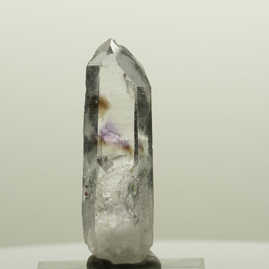 Harlekin Lemurian Phantom Amethyst Spitze Streep Mine, Goboboseb, Namibia 42*13*10mm #15019