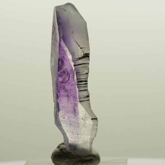Skelett Phantom Amethyst Doppelender (Seltene Formation) Brandberg, Namibia 47*14*13mm #15021