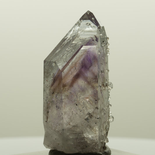 Lemurian Skelett Phantom Amethyst mit Analcim Streep Mine, Namibia 41*20*18mm #15047