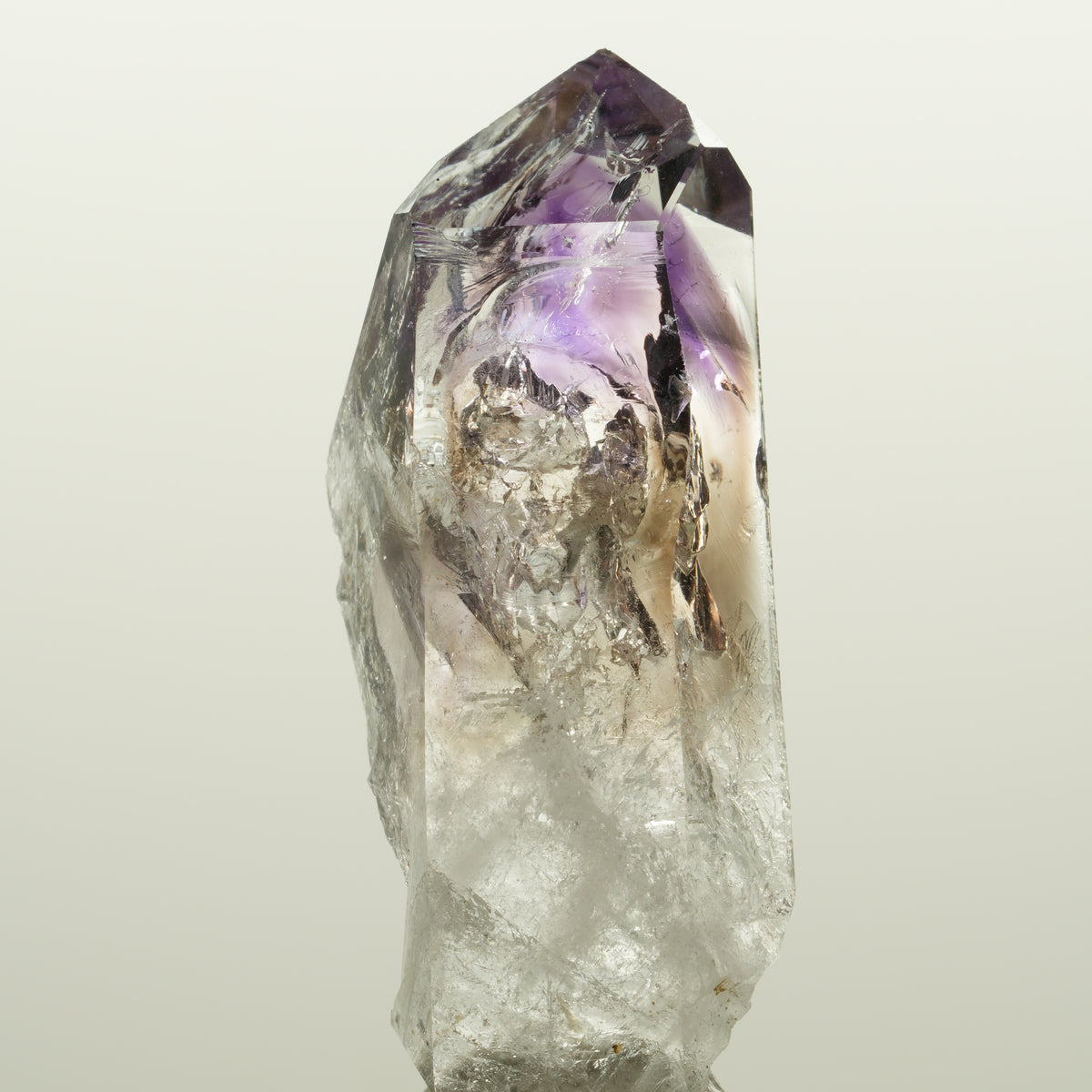 Seltene Skelett Phantom Amethyst Spitze Streep Mine, Namibia 49*22*14mm #15076