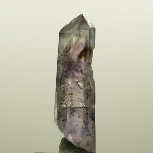 Harlekin Lemurian Skelett Phantom Amethyst Streep Mine, Namibia 54*15*13mm #15123