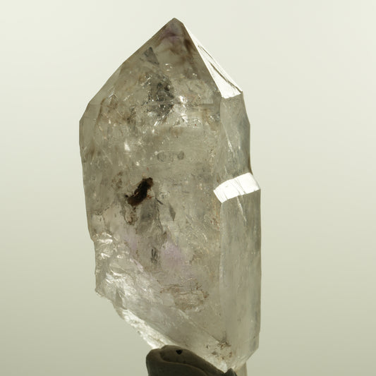Seltene Skelett Phantom Amethyst Spitze Goboboseb, Namibia 88*44*31mm #15156