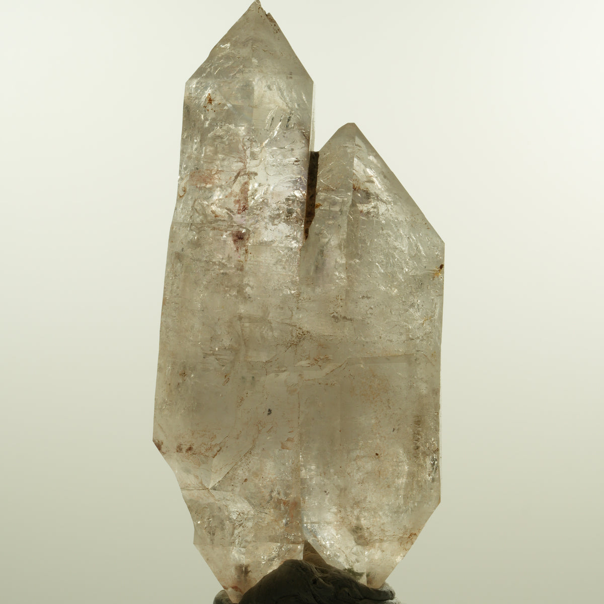 Enhydro Skelett Phantom Amethyst Doppelender, 1x Blase Goboboseb, Namibia 104*49*32mm #15159