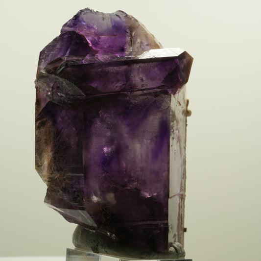 Seltene Skelett Phantom Amethyst Spitze Goboboseb, Namibia 91*58*39mm #15162
