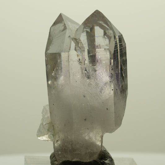 Lemurian Phantom Amethyst, Calcit, Hämatit, Epidot, Prehnit Streep Mine Namibia 42*19*19mm #15223