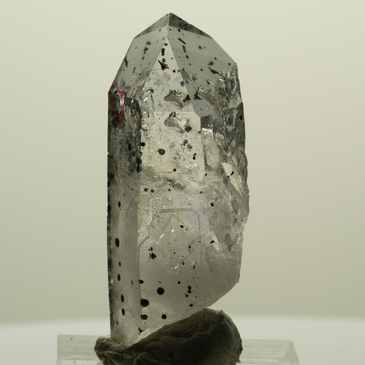 Enhydro Harlekin Skelett Phantom Amethyst Analcim, 1x Blase Streep Mine Namibia 43*17*18mm #15231