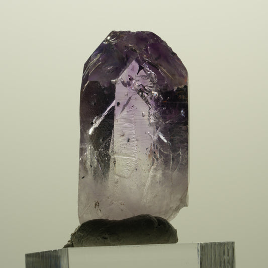 Harlekin Lemurian Skelett Phantom Amethyst Streep Mine, Namibia 39*20*13mm #15249