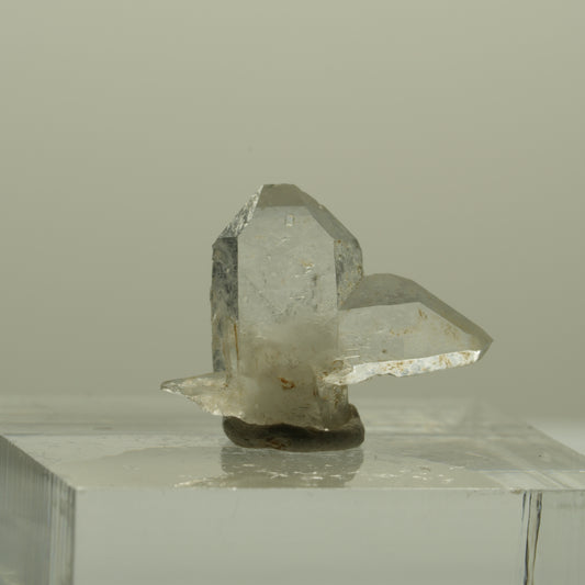 Japan Law Twin Kristall, Japaner-Zwilling Quarz Tubussis Area, Erongo, Namibia 17*14*4mm #15264