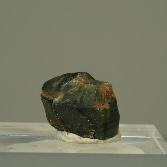 Seltener Saphir Roh Kristall, Rohstein, grün blau Unbekannt 11*14*11mm #15303
