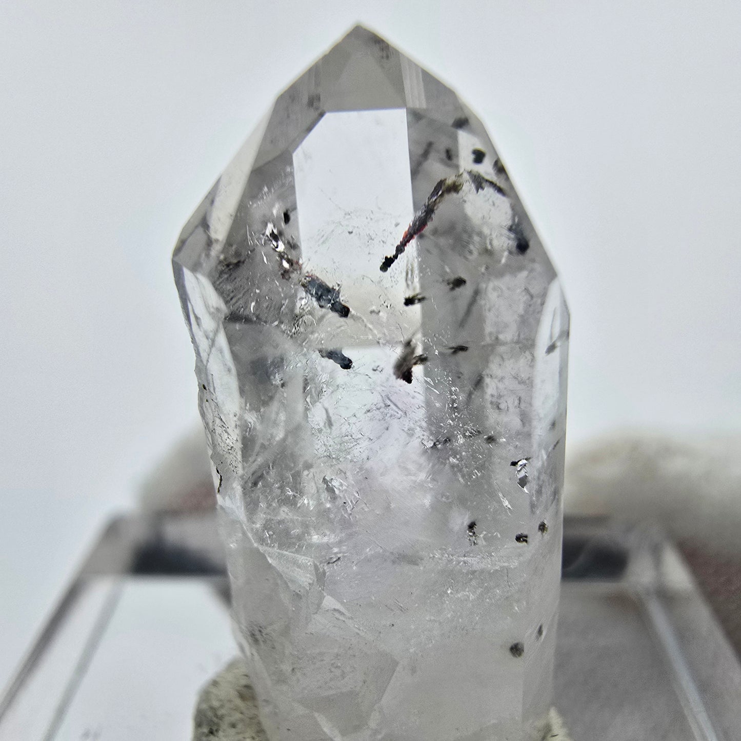 Harlekin Phantom Quarz Kristall Streep Mine Goboboseb Namibia 22*9*9mm Sammlung
