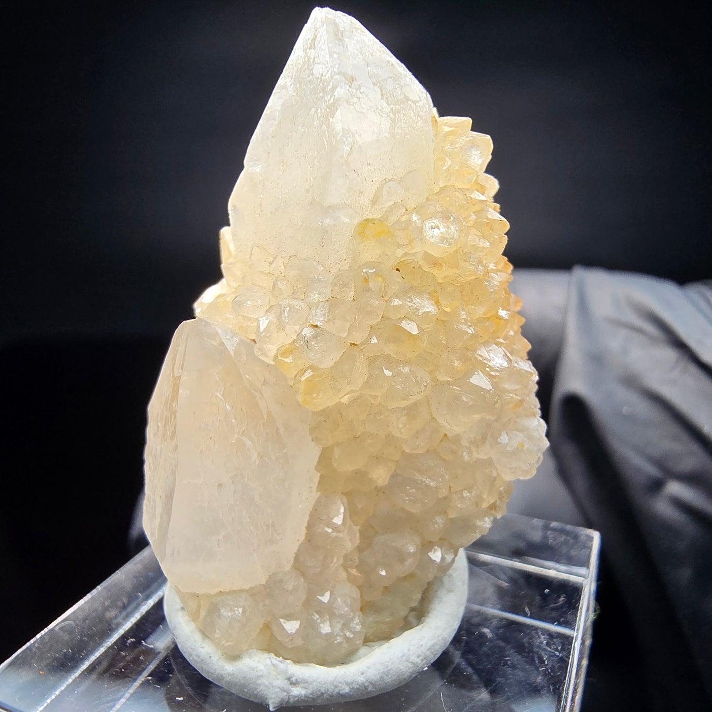 Quartz cactus, quartz spiritueux niveau XX Boekenhouthoek, collection Afrique du Sud 35*23*17