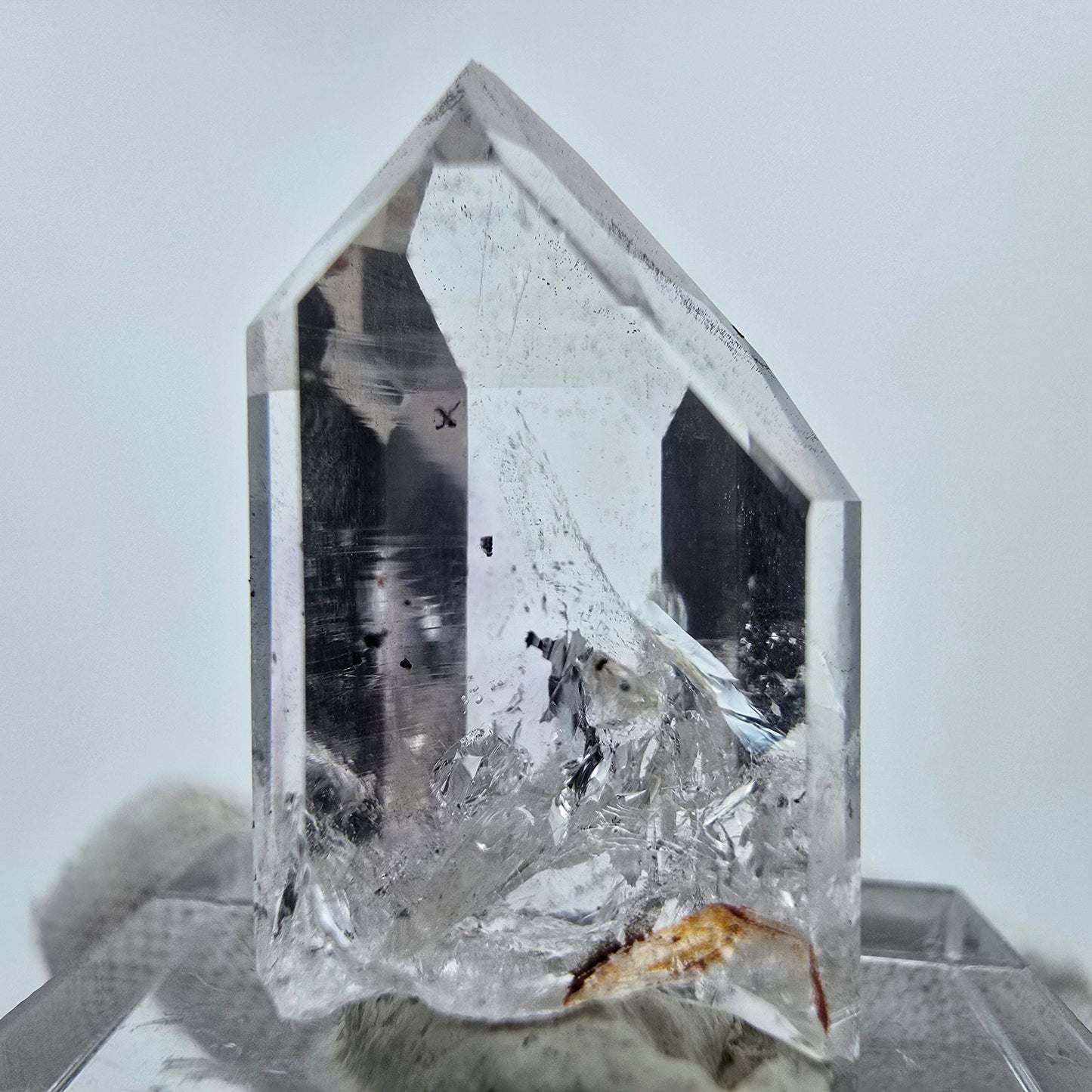 Harlekin Phantom Amethyst Kristall Streep Mine Goboboseb Namibia 25*14*13mm