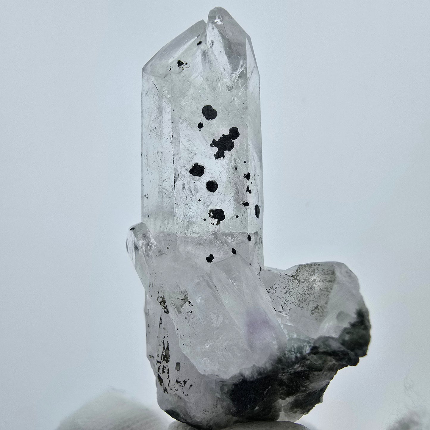 Seltene Hämatit Phantom Amethyst Stufe Streep Mine, Goboboseb Namibia 52*33*21mm
