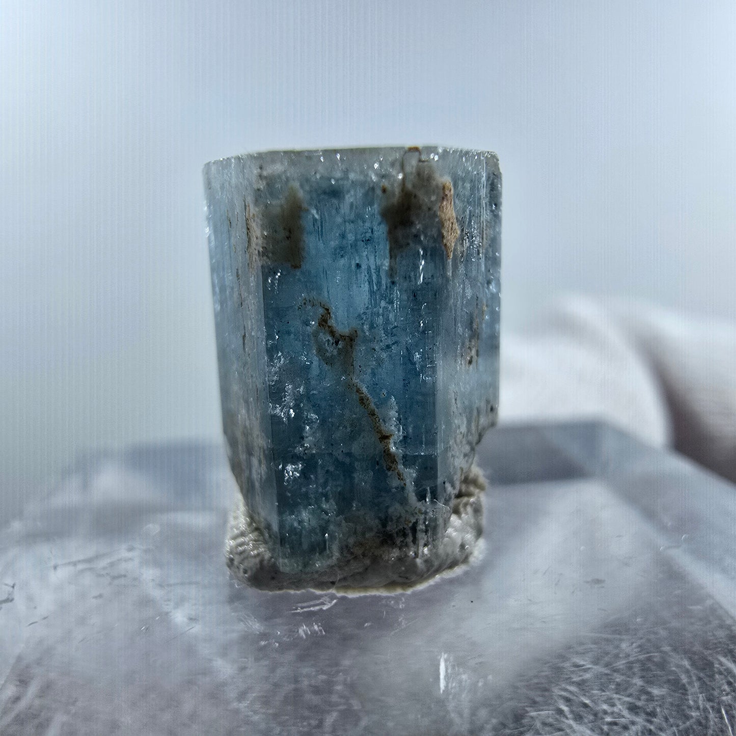 Cristal d'aigue-marine rare X Erongo, Namibie 11*9*8mm