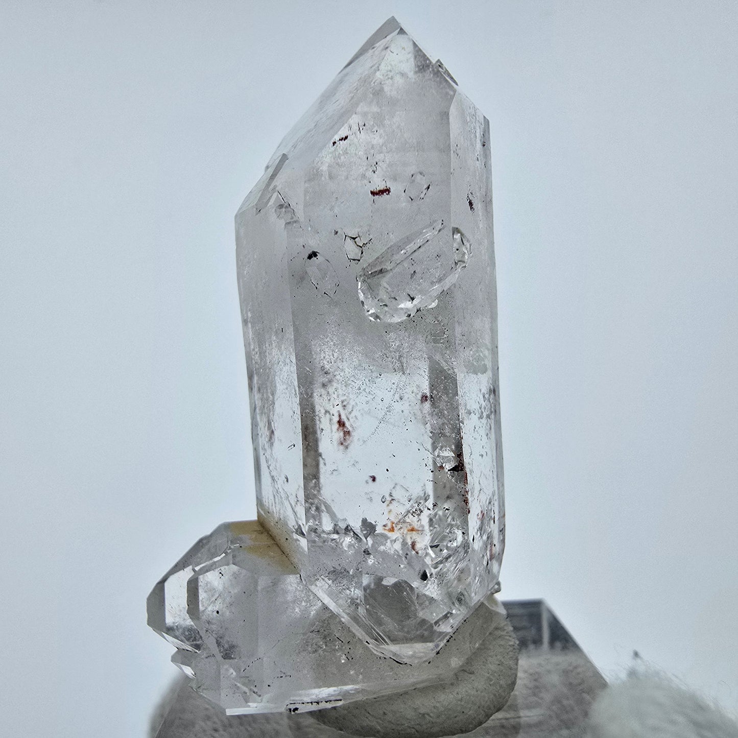 Phantom Hämatit DT Quarz Stufe Valentine Pocket Goboboseb, Namibia 45*23*13mm