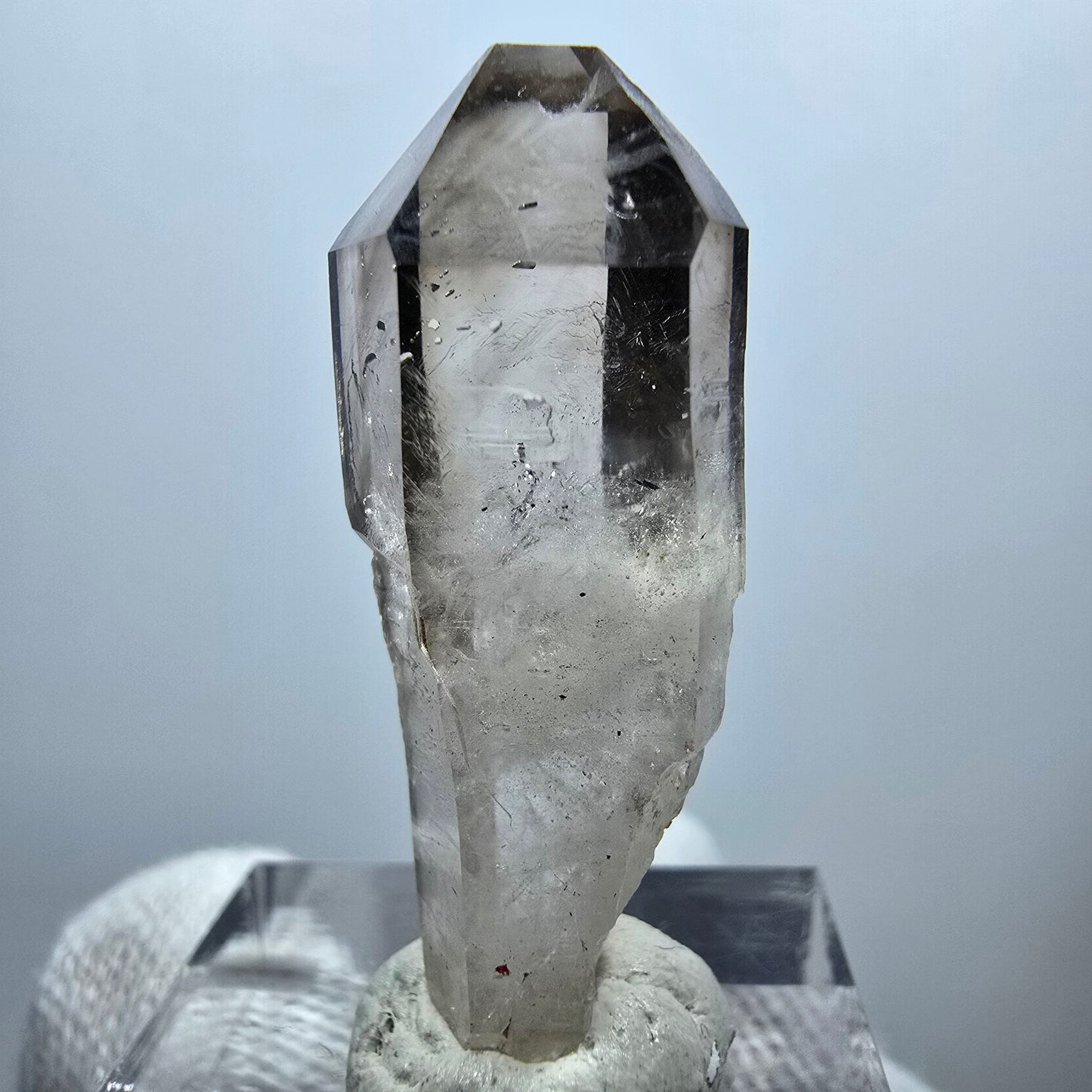 Clear Phantom Smoky Quartz Scepter Point Goboboseb, Namibia 37*13*10mm