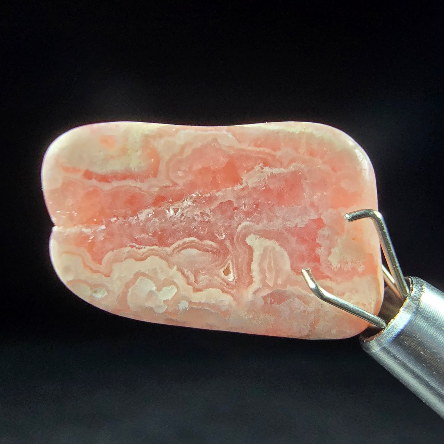 Seltener Rhodochrosit poliert, TOP Qualität 18*11*7mm Argentinien Sammlung