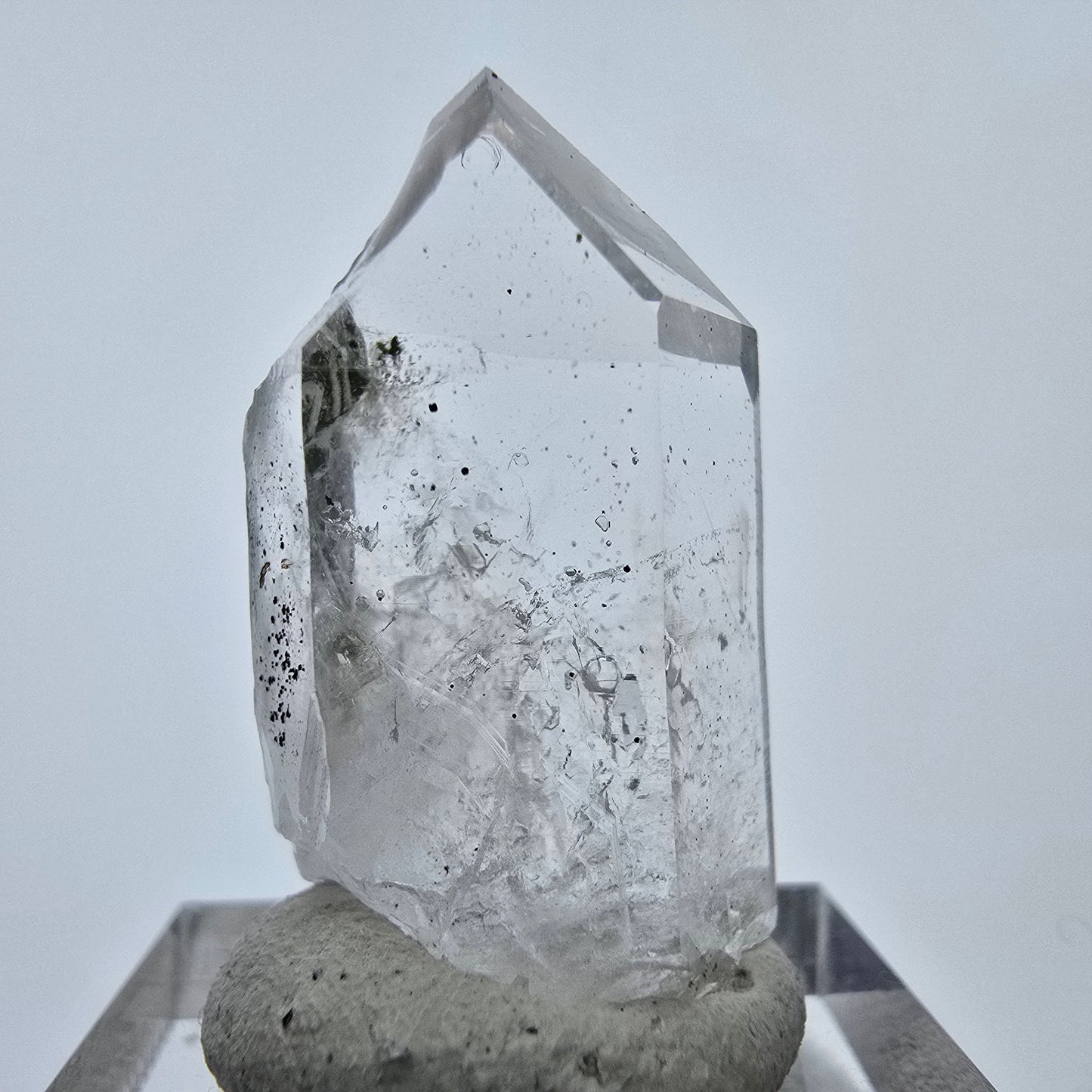 Enhydro Hämatit Epidot Quarz, 1x Blase Streep Mine Goboboseb, Namibia 31*17*11mm